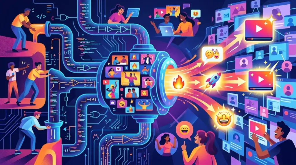 How Algorithms Decide What Goes Viral