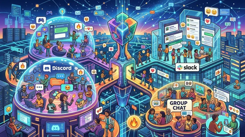 How Discord, Slack, and Group Chats Changed Digital Culture