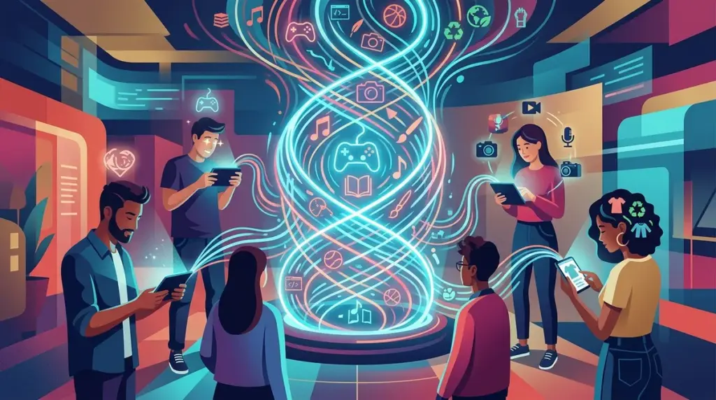 How Internet Communities Shape What People Care About