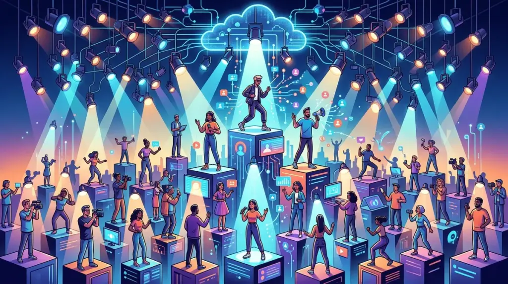 How Online Fame Works When Everyone Has a Platform