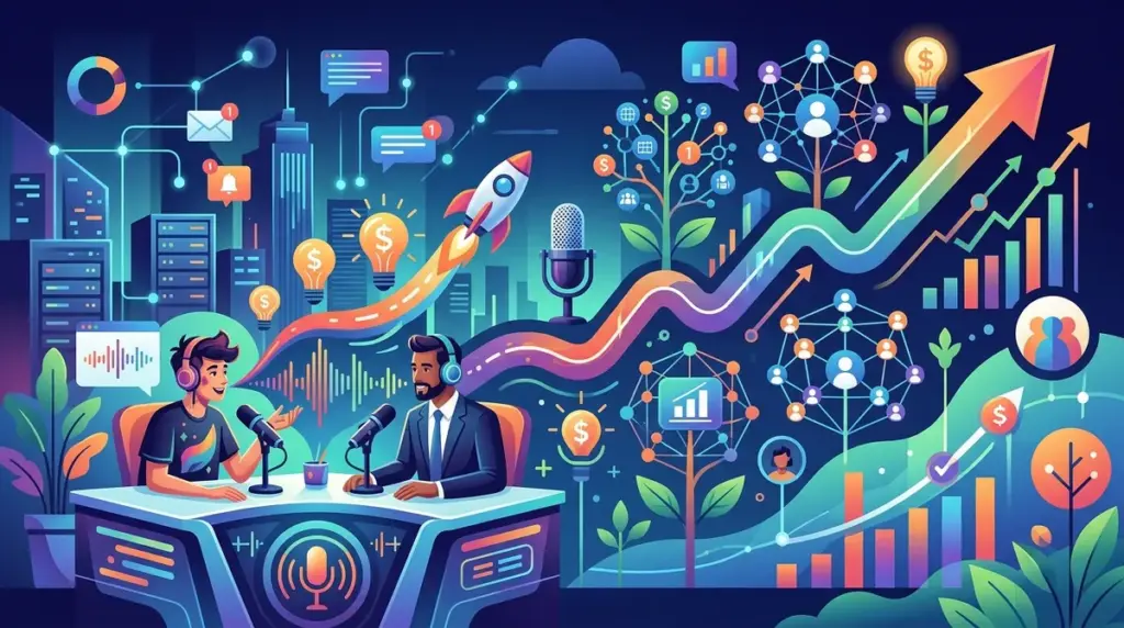How Podcasts Became a Growth Channel for Founders and Creators