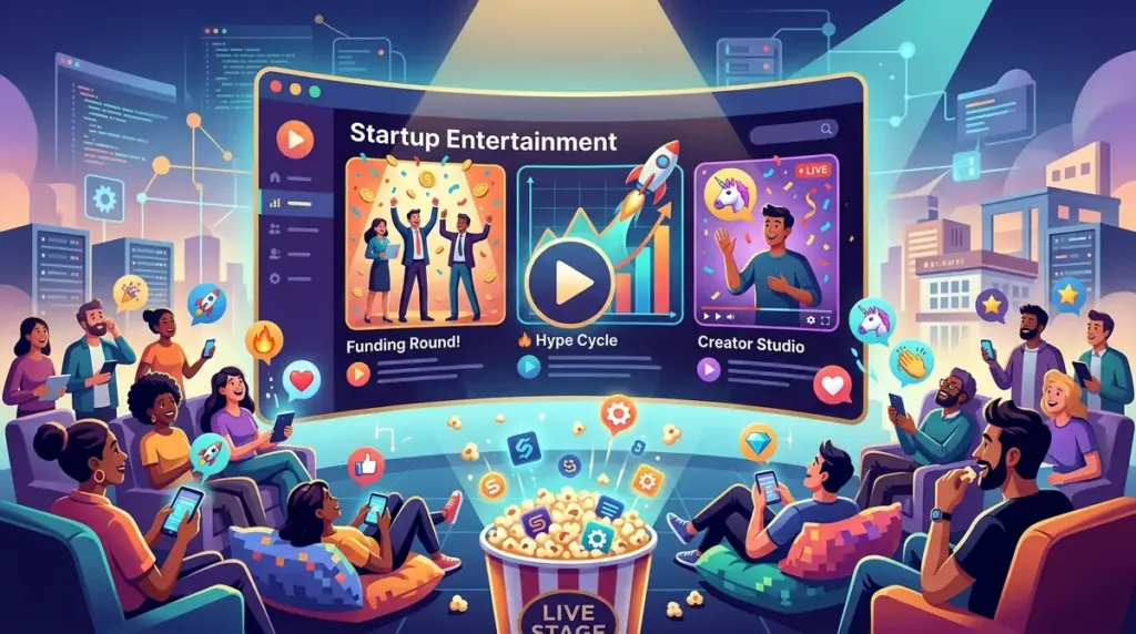 How Startup Culture Became a Form of Internet Entertainment