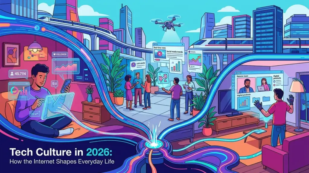 Tech Culture in 2026: How the Internet Shapes Everyday Life