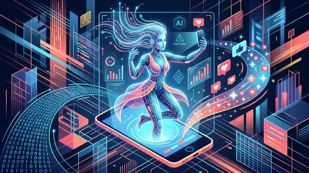 The Rise of AI Influencers and Virtual Creators