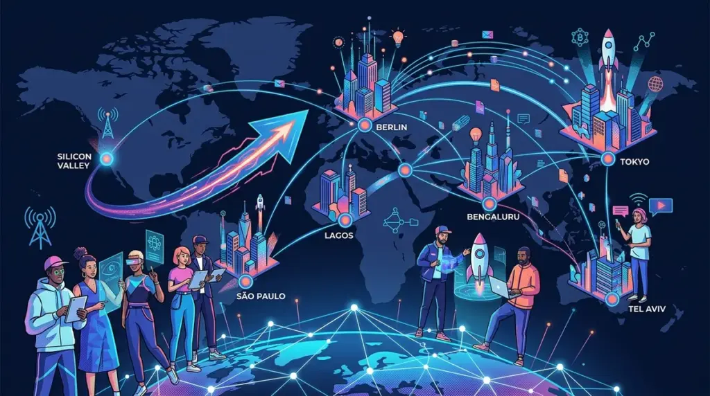 The Rise of Global Startup Hubs Beyond Silicon Valley